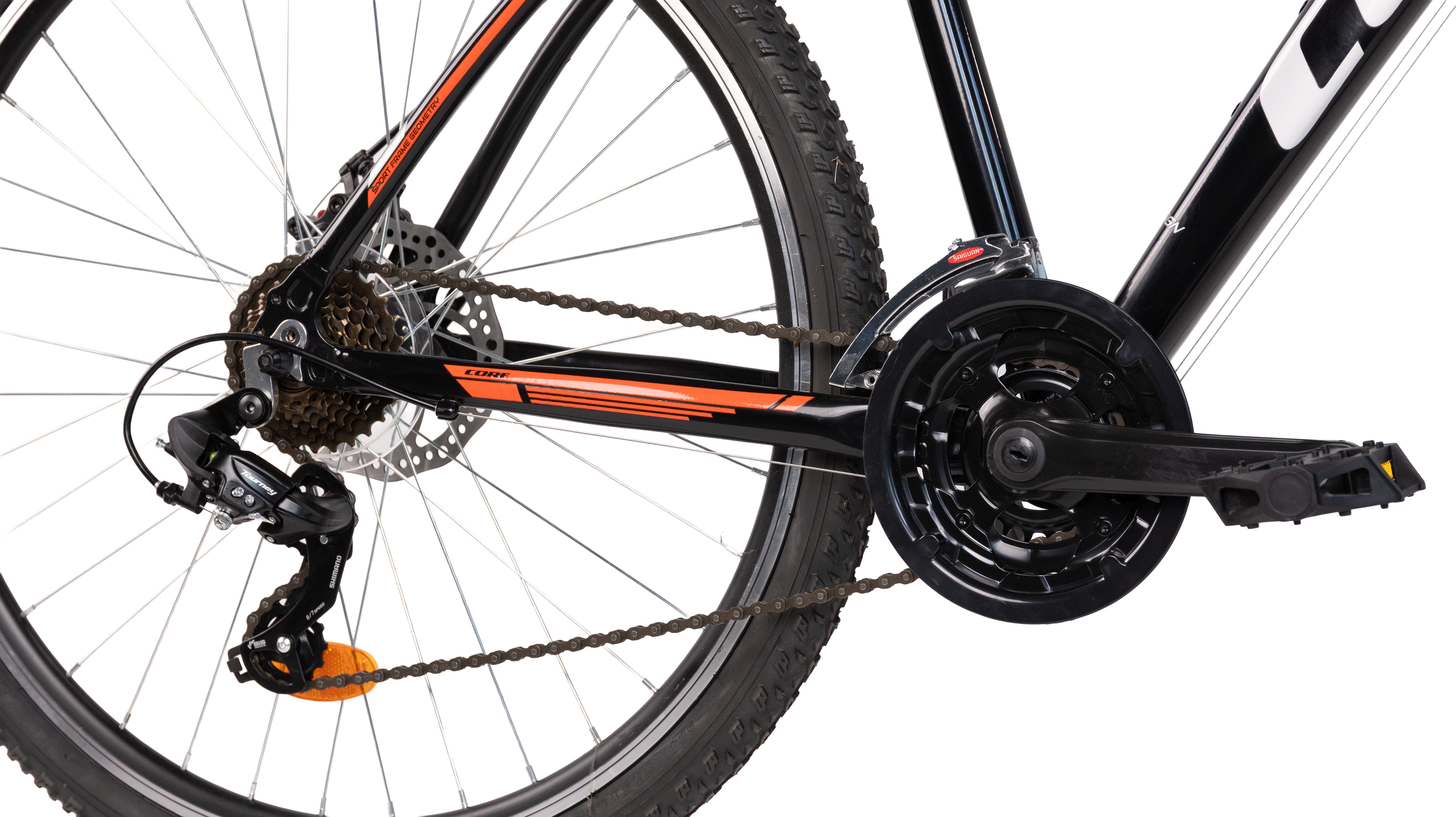 Napęd Shimano w rowerze Goetze Core Shadow