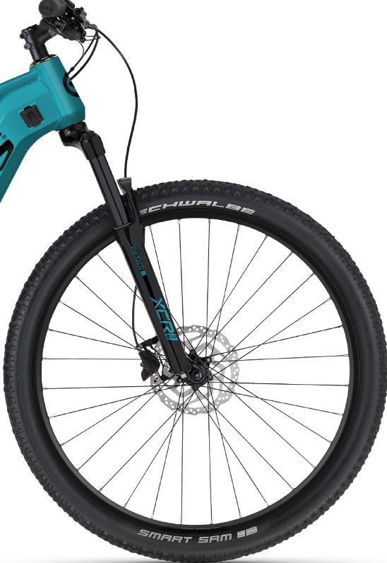 Rower elektryczny damski Kellys Tayen R10 Air z powietrznym amortyzatorem SR Suntour XCR