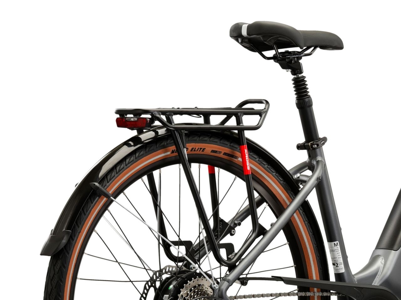 Kross trans Hybrid 1.0 522 - bagażnik idealnie dopasowany do roweru
