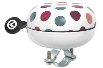 Dzwonek rowerowy KLS Bell 80 - różne wzory Dzwonek rowerowy KLS Bell 80 - różne wzory