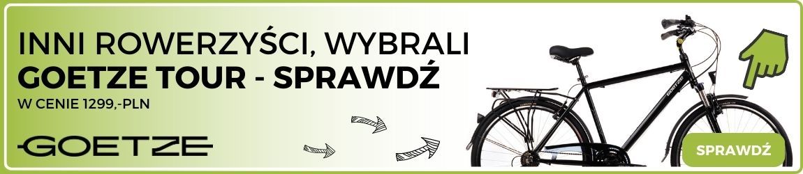 Goetze Tour Męski Rower trekkingowy męski jak Kross Trans 1 2 3 Romet Wagant 1 2 3