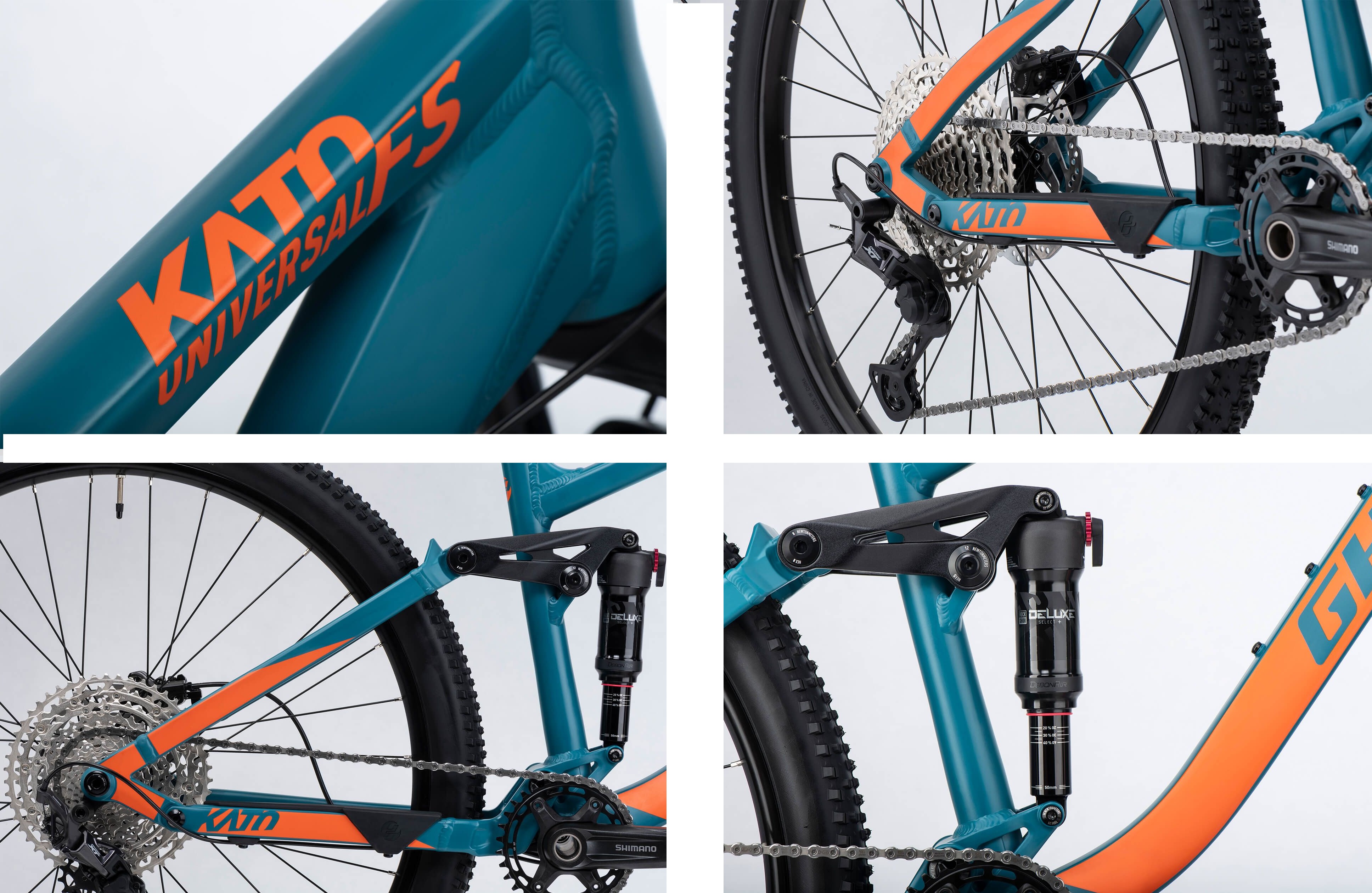 Ghost Kato FS Universal rower MTB full suspension RockShox Shimano