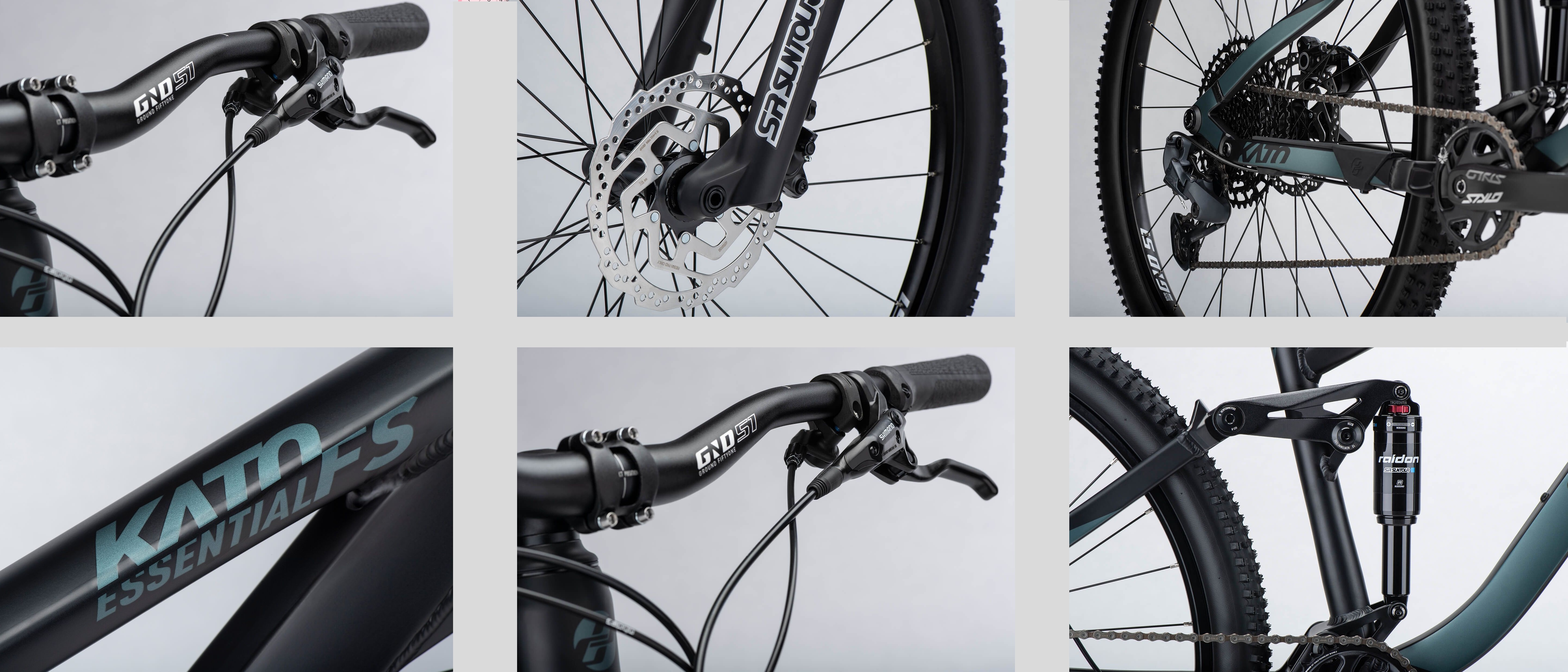Ghost Kato FS Essential w terenie MTB
