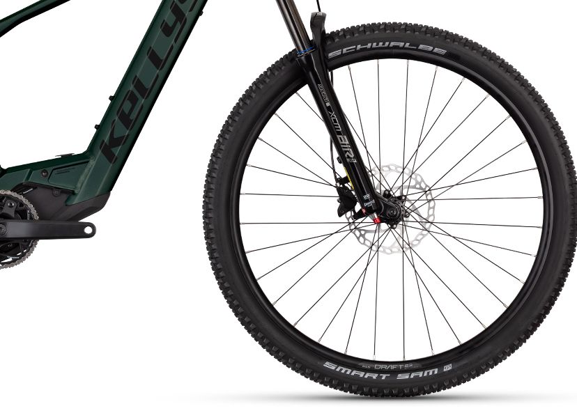 Widelec Suntour AIR Boost w Kellys Tygon