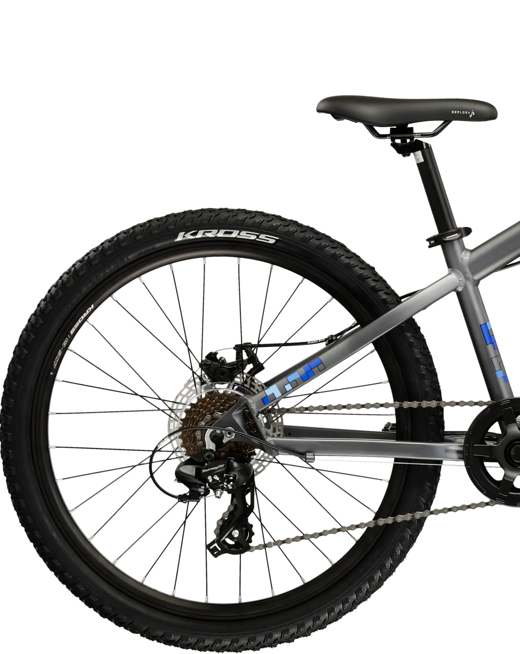 Kokpit i rama roweru KROSS Dust JR 1.0 Disc