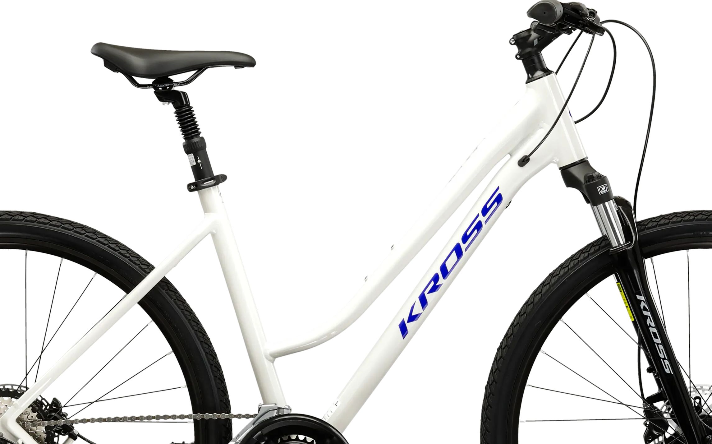 Kokpit i klamkomanetki Shimano w KROSS Evado 4.0