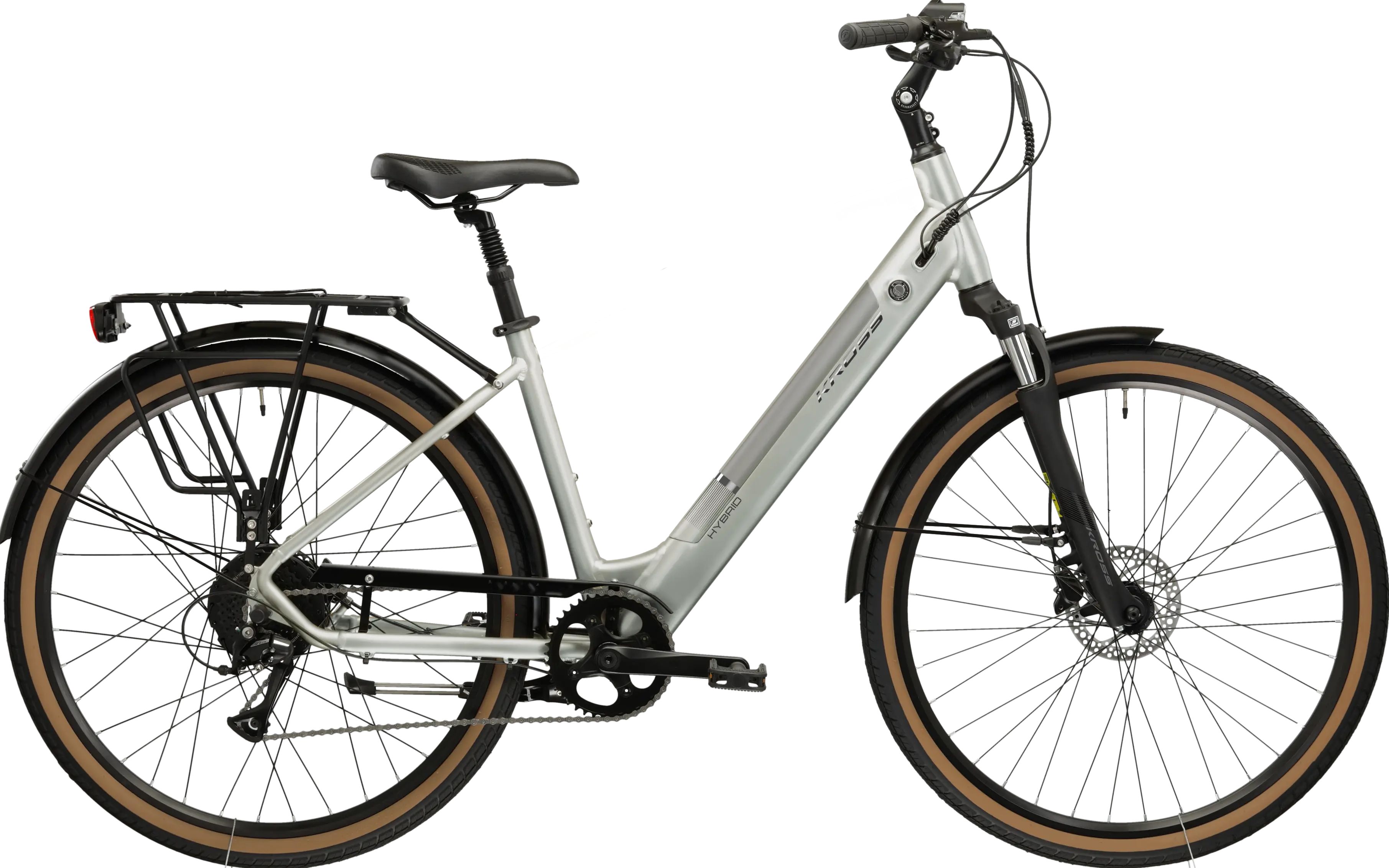 Rower elektryczny KROSS Sentio Hybrid 3.0 SUV 2026 perłowy bok