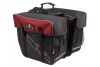 Sakwa rowerowa M-WAVE Amsterdam tylna czarno-czerwona - Outlet Sakwa rowerowa M-WAVE Amsterdam tylna czarno-czerwona - Outlet