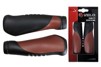 Chwyty rowerowe ergonomiczne Prox VLG-1115-ad3 Chwyty rowerowe ergonomiczne Prox VLG-1115-ad3