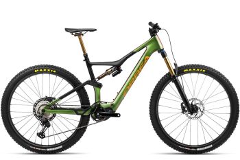 Rower elektryczny Orbea Rise M-Team Di2 Kashima 100% gotowy + Pedały Gratis