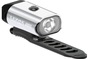 Lampka przednia Lezyne Mini Drive 400XL Srebrna Lampka przednia Lezyne Mini Drive 400XL Srebrna