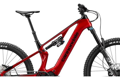 Rower górski elektryczny trail Cannondale Moterra SL 2 czerwony 4