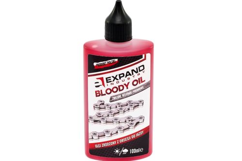 Olej do łańcucha Expand Bloody Oil na zmienne warunki
