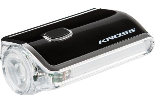 Lampka rowerowa przednia LED Kross Flash 3xAAA