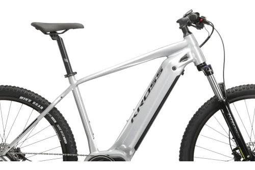 Rower elektryczny górski Kross Hexagon Boost 3.0 2025 srebrny 4 Rower elektryczny górski Kross Hexagon Boost 3.0 2025 srebrny 4