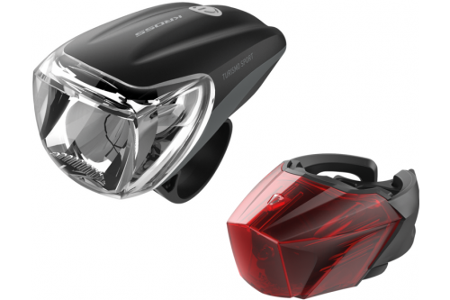 Zestaw oświetlenia rowerowego Kross Turismo Set