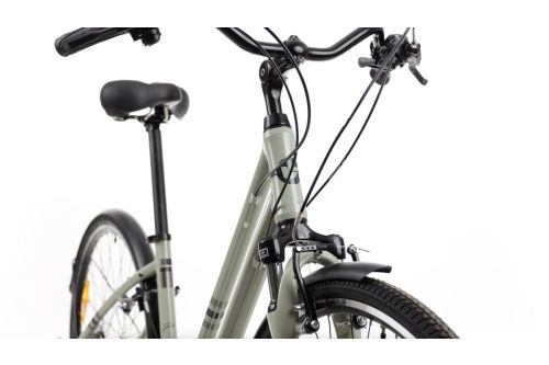 Rower Miejski Damski Dla Kobiety z Damską ramą Giant liv Flourish FS 1 2 3 4