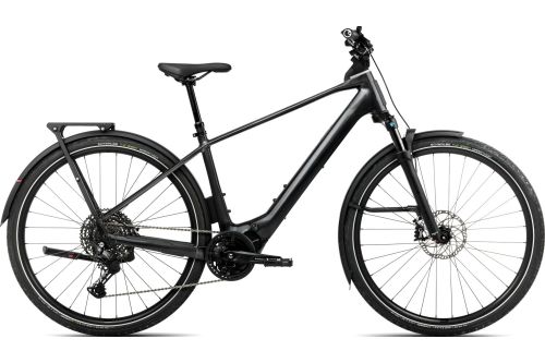 Rower elektryczny miejski trekkingowy miejski do jazdy na wycieczki po mieście po szutrach drogach polnych Orbea KEMEN T