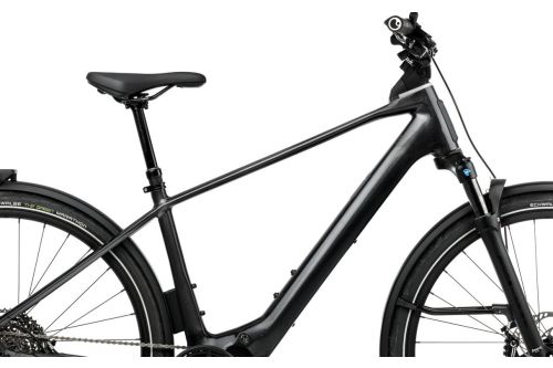 Rower elektryczny miejski trekkingowy miejski do jazdy na wycieczki po mieście po szutrach drogach polnych Orbea KEMEN TOUR 10 20mph 2