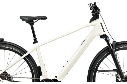Rower elektryczny miejski trekkingowy miejski do jazdy na wycieczki po mieście po szutrach drogach polnych Orbea KEMEN TOUR 10 20mph 8
