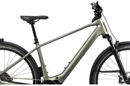 Rower elektryczny miejski trekkingowy miejski do jazdy na wycieczki po mieście po szutrach drogach polnych Orbea KEMEN TOUR 10 20mph 12