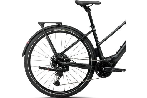 Rower elektryczny miejski trekkingowy miejski do jazdy na wycieczki po mieście po szutrach drogach polnych Orbea KEMEN TOUR 20 MID 28mph 3