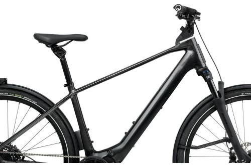 Rower elektryczny miejski trekkingowy miejski do jazdy na wycieczki po mieście po szutrach drogach polnych Orbea KEMEN TOUR 20 20mph 4