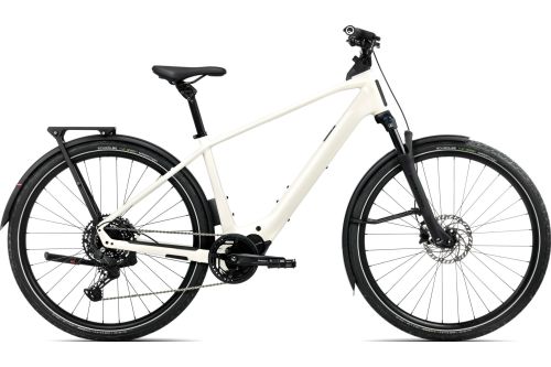 Rower elektryczny miejski trekkingowy miejski do jazdy na wycieczki po mieście po szutrach drogach polnych Orbea KEMEN TOUR 20 20mph 5