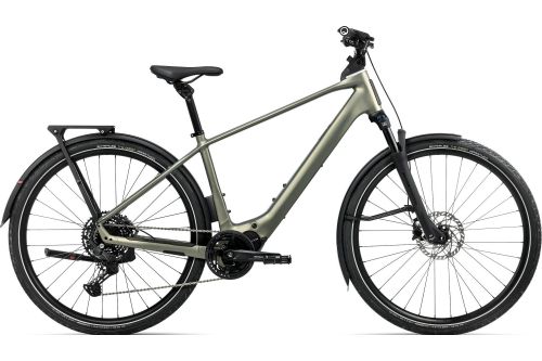 Rower elektryczny miejski trekkingowy miejski do jazdy na wycieczki po mieście po szutrach drogach polnych Orbea KEMEN TOUR 20 20mph 9