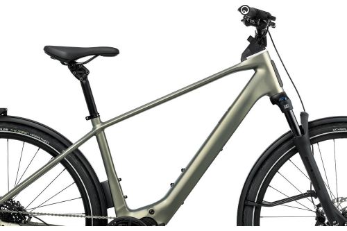 Rower elektryczny miejski trekkingowy miejski do jazdy na wycieczki po mieście po szutrach drogach polnych Orbea KEMEN TOUR 20 20mph 12