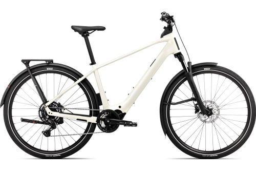 Rower elektryczny miejski trekkingowy miejski do jazdy na wycieczki po mieście po szutrach drogach polnych Orbea KEMEN TOUR 30 20mph 5