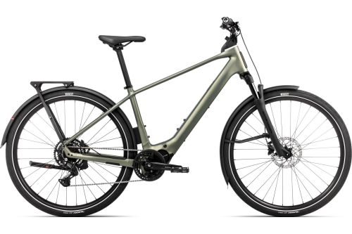 Rower elektryczny miejski trekkingowy miejski do jazdy na wycieczki po mieście po szutrach drogach polnych Orbea KEMEN TOUR 30 20mph 9