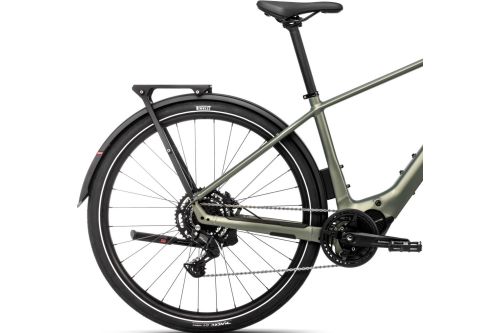 Rower elektryczny miejski trekkingowy miejski do jazdy na wycieczki po mieście po szutrach drogach polnych Orbea KEMEN TOUR 30 20mph 11