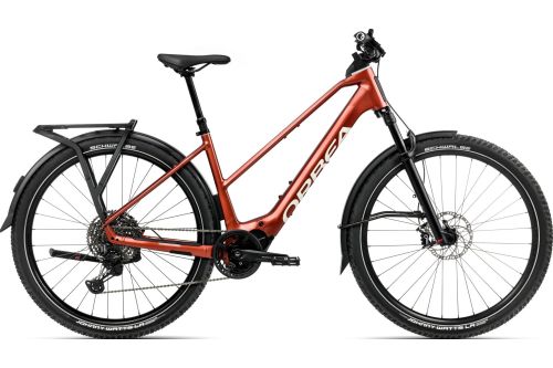 Rower elektryczny miejski turystyczny do jazdy do pracy na działkę po mieście Orbea KEMEN ADV 10 MID 20mph 5
