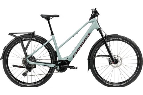 Rower elektryczny miejski turystyczny do jazdy do pracy na działkę po mieście Orbea KEMEN ADV 10 MID 20mph 9