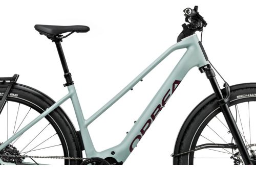 Rower elektryczny miejski turystyczny do jazdy do pracy na działkę po mieście Orbea KEMEN ADV 10 MID 20mph 12