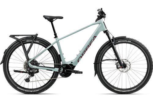 Rower elektryczny miejski turystyczny do jazdy do pracy na działkę po mieście Orbea KEMEN ADV 10 28mph 9