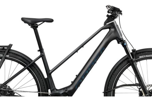 Rower elektryczny miejski turystyczny do jazdy do pracy na działkę po mieście Orbea KEMEN ADV 20 MID 28mph 4