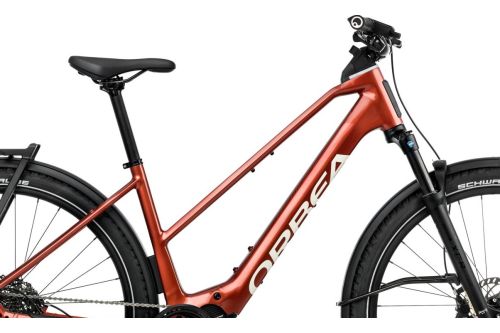 Rower elektryczny miejski turystyczny do jazdy do pracy na działkę po mieście Orbea KEMEN ADV 20 MID 28mph 7