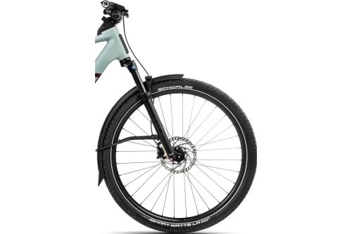 Rower elektryczny miejski turystyczny do jazdy do pracy na działkę po mieście Orbea KEMEN ADV 20 MID 28mph 10
