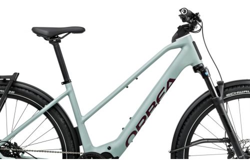 Rower elektryczny miejski turystyczny do jazdy do pracy na działkę po mieście Orbea KEMEN ADV 30 MID 28mph 12