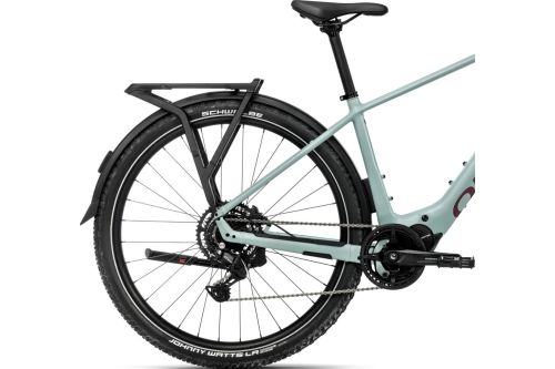 Rower elektryczny miejski turystyczny do jazdy do pracy na działkę po mieście Orbea KEMEN ADV 30 20mph 11