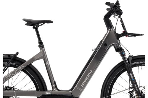 Rower elektryczny trekkingowy Winora Sinus AS z przekładnią Pinion 3