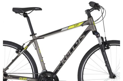 Rower crossowy KELLYS Cliff 30 Grey 2020 - Outlet#144