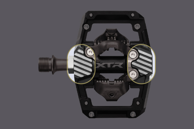Pedały Shimano XTR PD-M9220 SPD trail enduro platforma z pinami